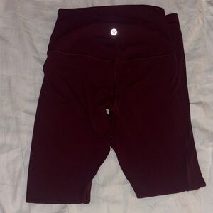 lululemon maroon aligns 25”